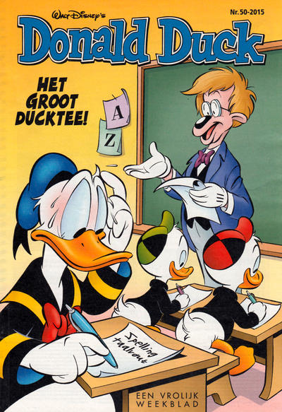 Cover for Donald Duck (Sanoma Uitgevers, 2002 series) #50/2015