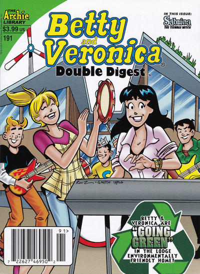 Cover for Betty & Veronica (Jumbo Comics) Double Digest (Archie, 1987 series) #191 [Newsstand]