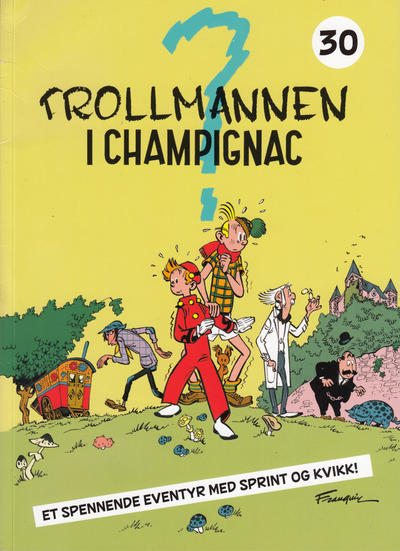 Cover for Sprint (Hjemmet / Egmont, 1998 series) #30 - Trollmannen i Champignac [2020 bokhandelutgave]