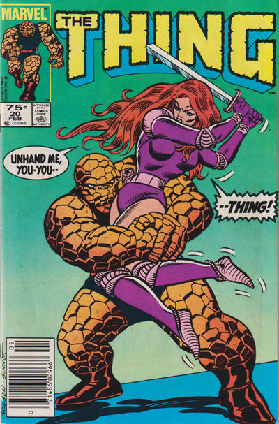 Cover for The Thing (Marvel, 1983 series) #20 [Canadian]