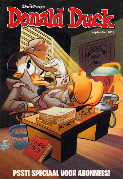 Cover for Donald Duck (Sanoma Uitgevers, 2002 series) #september 2015 [bijlage]
