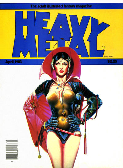 Cover for Heavy Metal Magazine (Heavy Metal, 1977 series) #v7#1 [Newsstand]