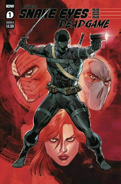 Cover for Snake Eyes: Deadgame (IDW, 2020 series) #1 [Cover B]