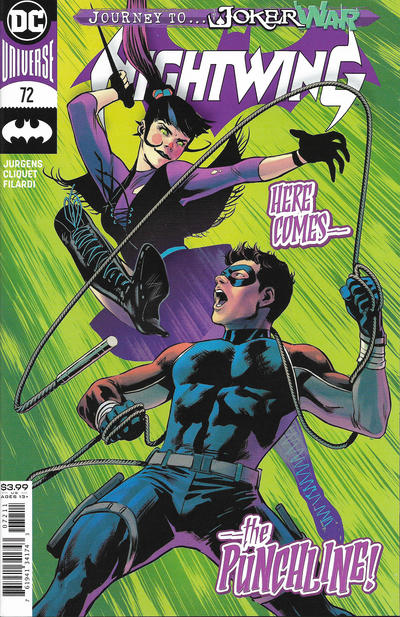 Cover for Nightwing (DC, 2016 series) #72