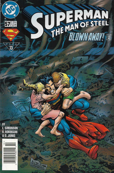 Cover for Superman: The Man of Steel (DC, 1991 series) #57 [Newsstand]