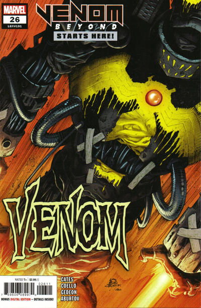 Cover for Venom (Marvel, 2018 series) #26 (191) [Ryan Stegman Cover]