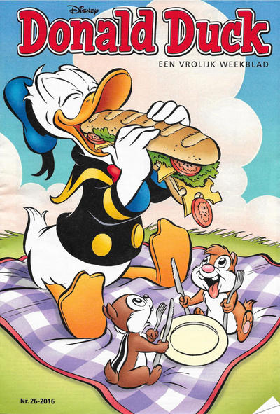 Cover for Donald Duck (Sanoma Uitgevers, 2002 series) #26/2016