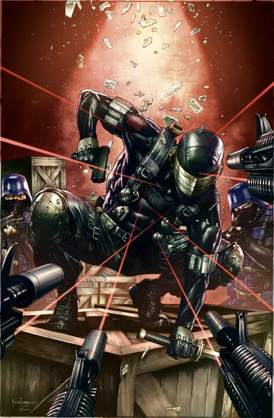 Cover for Snake Eyes: Deadgame (IDW, 2020 series) #1 [Big Time Collectibles Homage Variant A - Mico Suayan & Alan Quah]
