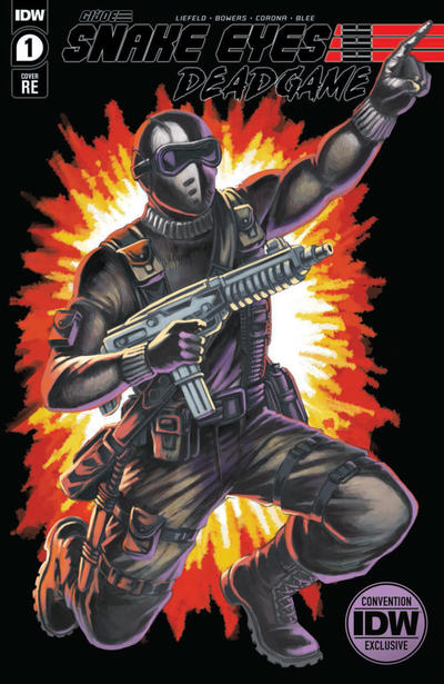 Cover for Snake Eyes: Deadgame (IDW, 2020 series) #1 [SDCC Classic Toy Art]