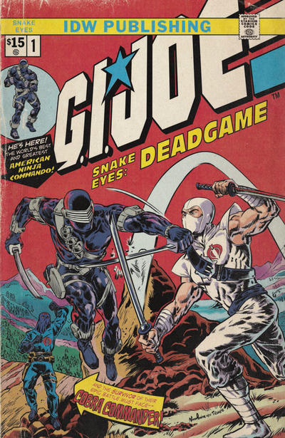 Cover for Snake Eyes: Deadgame (IDW, 2020 series) #1 [Stadium Comics - Nuno Pereira]