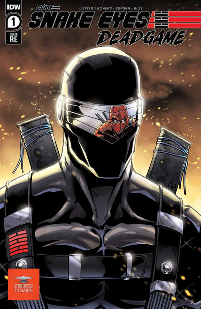 Cover for Snake Eyes: Deadgame (IDW, 2020 series) #1 [Starbase 1552 Comics Exclusive Variant - Adam Buttrey]