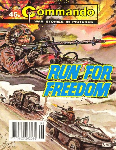 Cover for Commando (D.C. Thomson, 1961 series) #2626