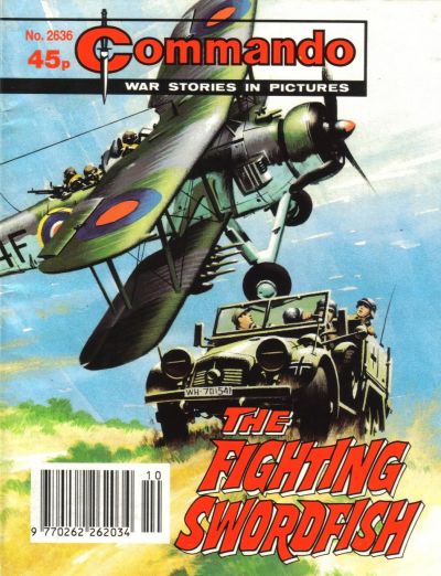 Cover for Commando (D.C. Thomson, 1961 series) #2636
