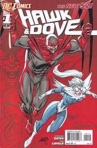Cover Thumbnail for Hawk & Dove (DC, 2011 series) #1 [Second Printing]