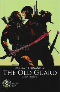 Cover Thumbnail for The Old Guard (Image, 2017 series) #5 ["Pride Month" Variant Cover by Michael Lark]