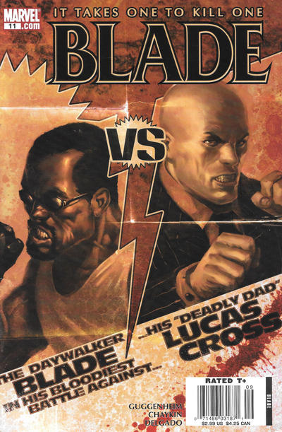 Cover for Blade (Marvel, 2006 series) #11 [Newsstand]