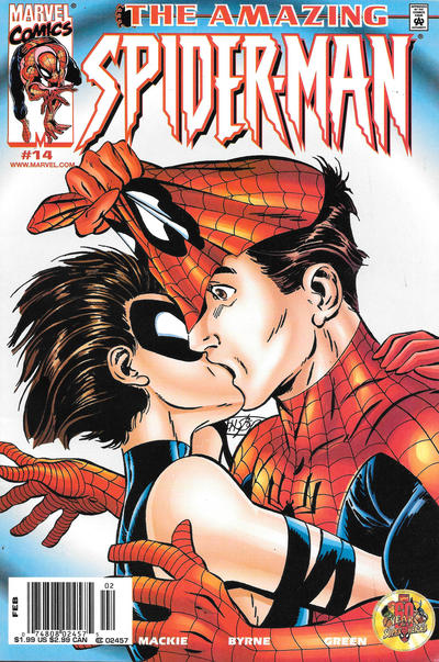 Cover for The Amazing Spider-Man (Marvel, 1999 series) #14 [Newsstand]