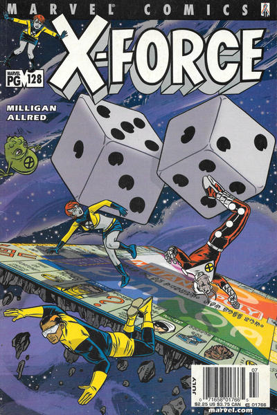 Cover for X-Force (Marvel, 1991 series) #128 [Newsstand]