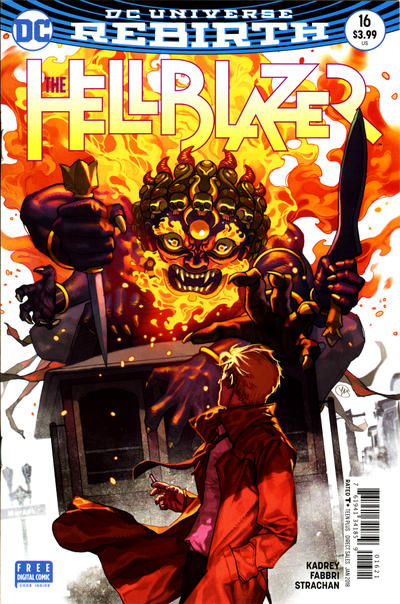 Cover for Hellblazer (DC, 2016 series) #16 [Yasmine Putri Cover]