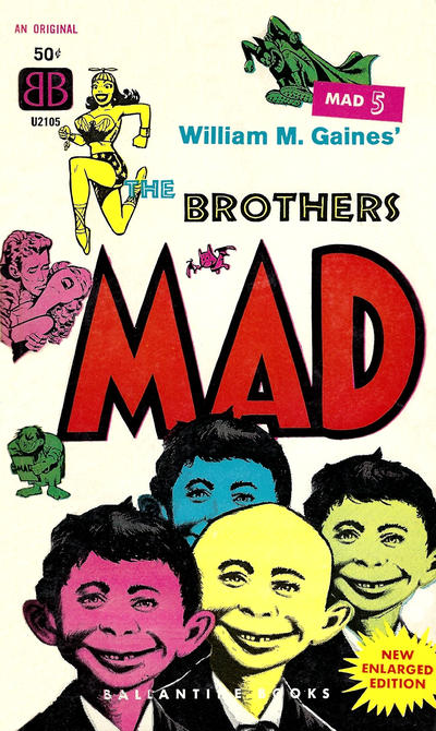 Cover for The Brothers Mad (Ballantine Books, 1958 series) #5 (U2105)