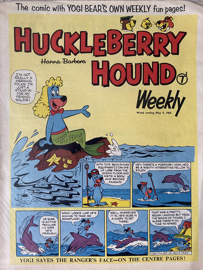 Cover for Huckleberry Hound Weekly (City Magazines, 1961 series) #9 May 1964 [136]