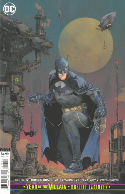 Cover for Detective Comics (DC, 2011 series) #1015 [Kenneth Rocafort Cardstock Variant Cover]
