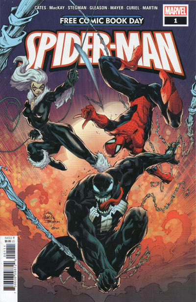 Cover for Free Comic Book Day 2020 (Spider-Man/Venom) (Marvel, 2020 series) #1