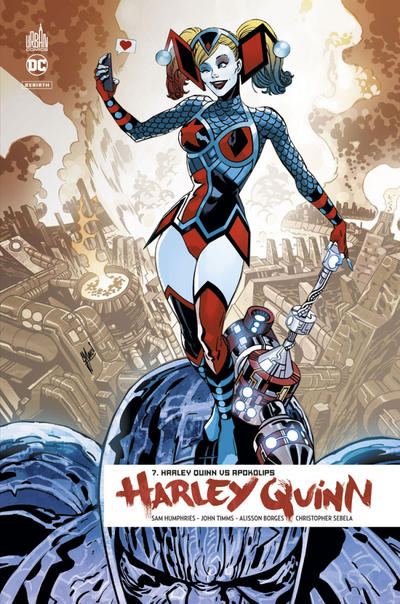 Cover for Harley Quinn Rebirth (Urban Comics, 2018 series) #7 - Harley Quinn vs Apokolips