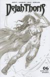 Cover Thumbnail for Dejah Thoris (2019 series) #6 [Lucio Parrillo Black and White Incentive Cover]
