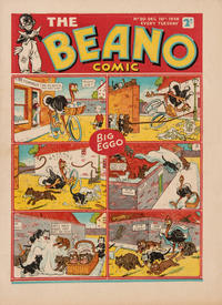 Cover Thumbnail for The Beano Comic (D.C. Thomson, 1938 series) #20