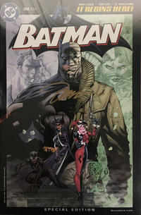Cover for Batman (DC, 1940 series) #608 [Special Promotional Cover]