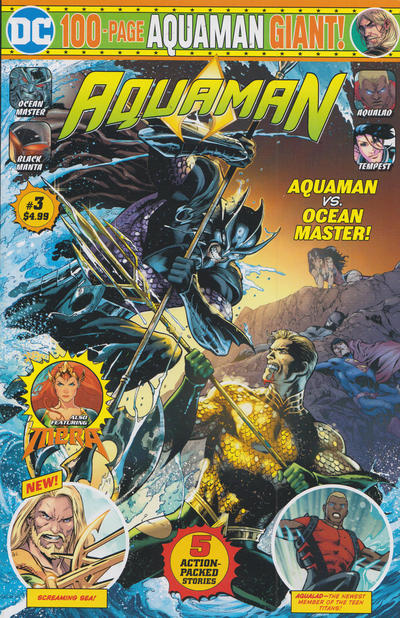 Cover for Aquaman Giant (DC, 2019 series) #3 [Mass Market Edition]