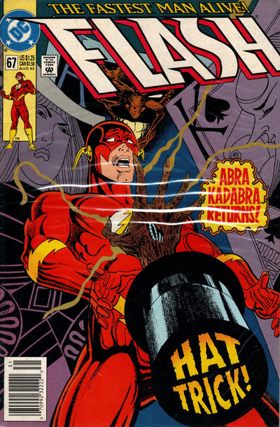 Cover for Flash (DC, 1987 series) #67 [Newsstand]