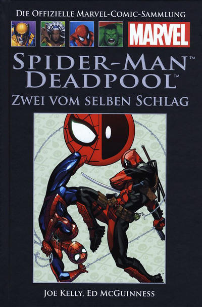 Cover for Die offizielle Marvel-Comic-Sammlung (Hachette [DE], 2013 series) #125 - Spider-Man/Deadpool - Zwei vom selben Schlag
