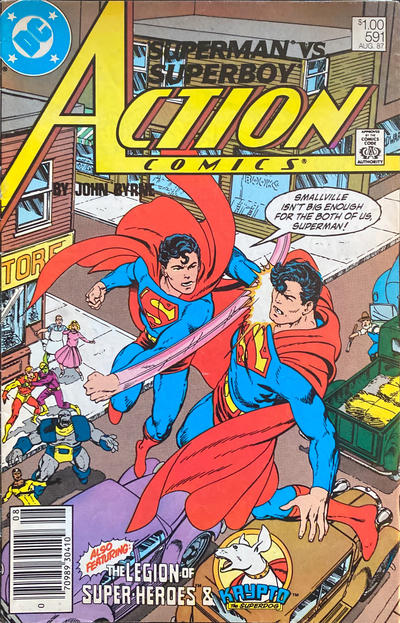 Cover for Action Comics (DC, 1938 series) #591 [Canadian]