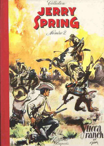 Cover for Jerry Spring (Dupuis, 1955 series) #2 - Yucca Ranch