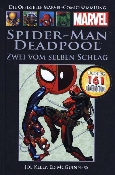 Cover for Die offizielle Marvel-Comic-Sammlung (Hachette [DE], 2013 series) #125 - Spider-Man/Deadpool - Zwei vom selben Schlag