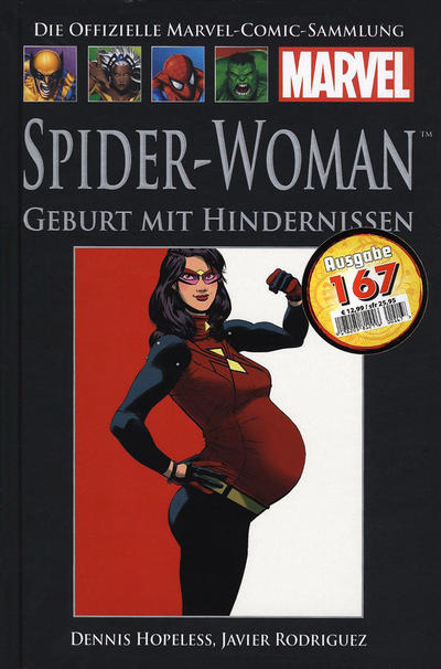 Cover for Die offizielle Marvel-Comic-Sammlung (Hachette [DE], 2013 series) #122 - Spider-Woman: Geburt mit Hindernissen