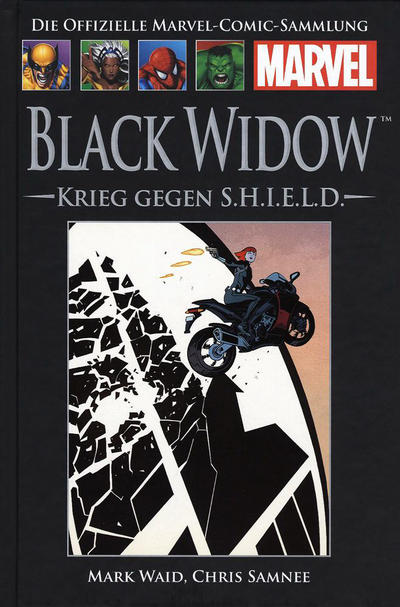 Cover for Die offizielle Marvel-Comic-Sammlung (Hachette [DE], 2013 series) #129 - Black Widow: Krieg gegen S.H.I.E.L.D.