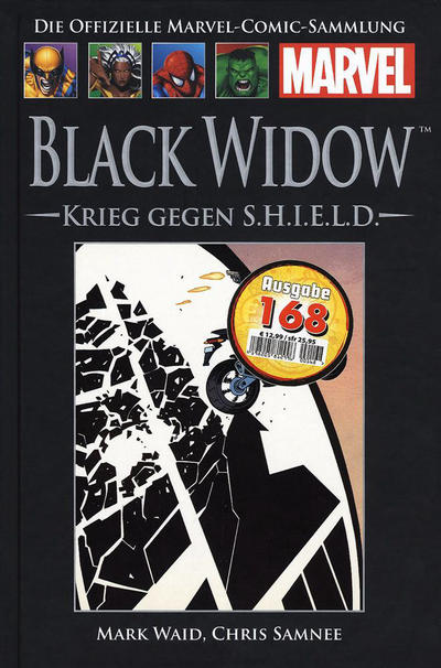 Cover for Die offizielle Marvel-Comic-Sammlung (Hachette [DE], 2013 series) #129 - Black Widow: Krieg gegen S.H.I.E.L.D.