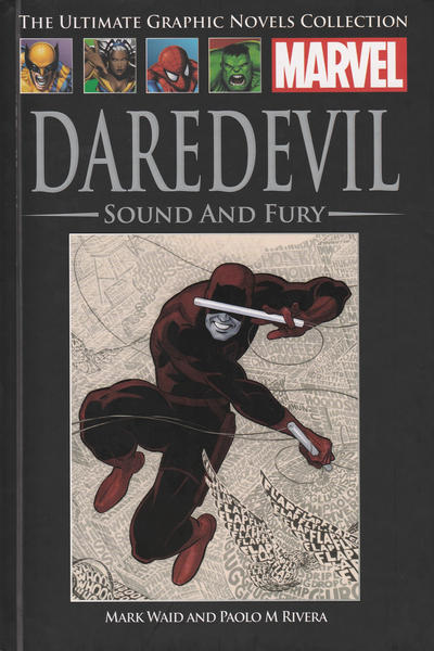 Cover for The Ultimate Graphic Novels Collection (Hachette Partworks, 2011 series) #73 - Daredevil: Sound and Fury
