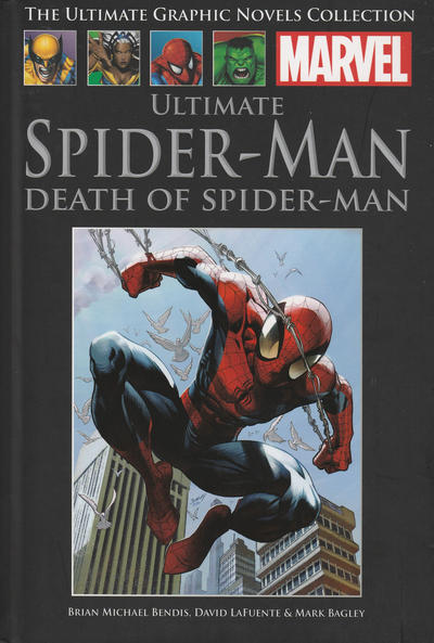 Cover for The Ultimate Graphic Novels Collection (Hachette Partworks, 2011 series) #69 - Ultimate Spider-Man: The Death of Spider-Man
