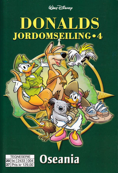 Cover for Donalds jordomseiling (Hjemmet / Egmont, 2020 series) #4 - Oseania