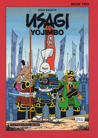Cover for Usagi Yojimbo (Fantagraphics, 1987 series) #2 [Fourth Printing]