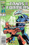 Cover for The Transformers (Marvel, 1984 series) #18 [Canadian]