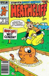 Cover Thumbnail for Heathcliff (Marvel, 1985 series) #17 [Newsstand]