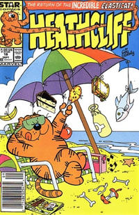 Cover Thumbnail for Heathcliff (Marvel, 1985 series) #18 [Newsstand]
