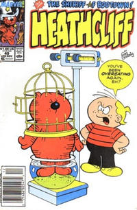 Cover Thumbnail for Heathcliff (Marvel, 1985 series) #40 [Newsstand]
