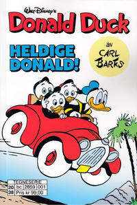 Cover Thumbnail for Donald Duck av Carl Barks (Hjemmet / Egmont, 2020 series) #1 - Heldige Donald!