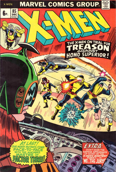 Cover for The X-Men (Marvel, 1963 series) #85 [British]